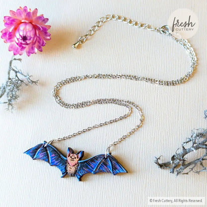 Flying Bat Necklace Necklaces