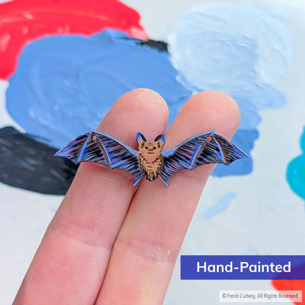 Flying Bat Necklace - Necklaces