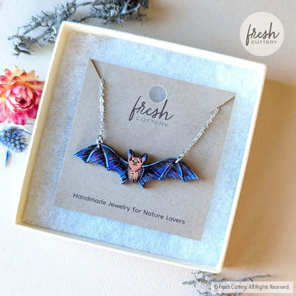 Flying Bat Necklace Necklaces