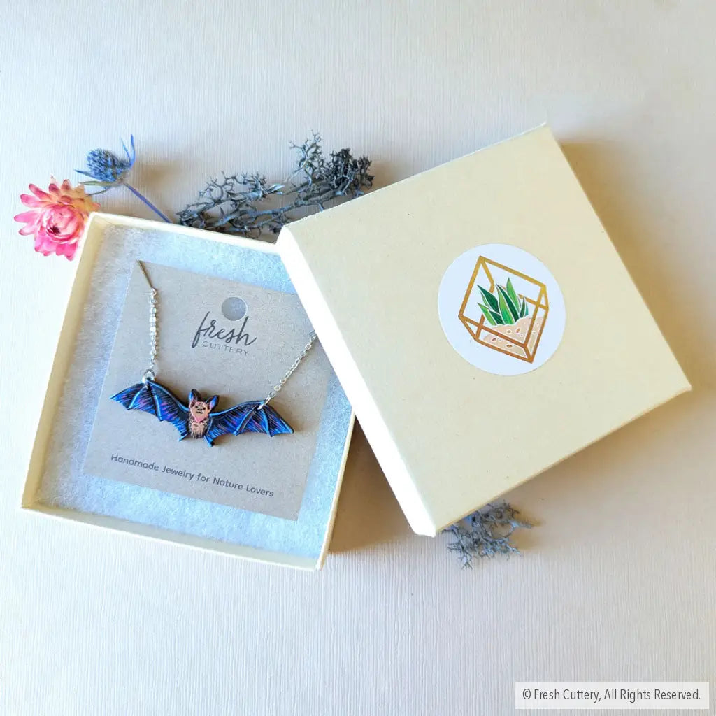 Flying Bat Necklace Necklaces