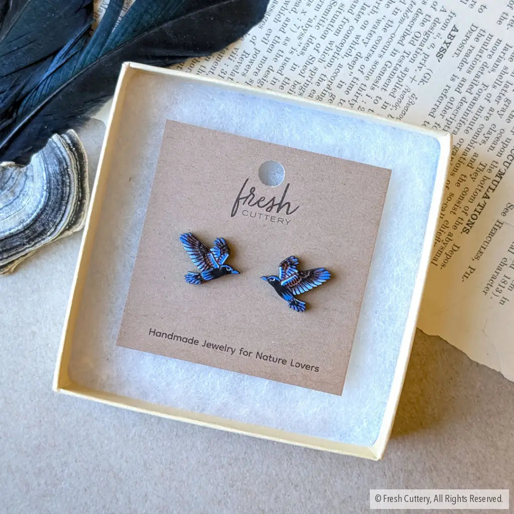 Flying Raven Studs - Studs