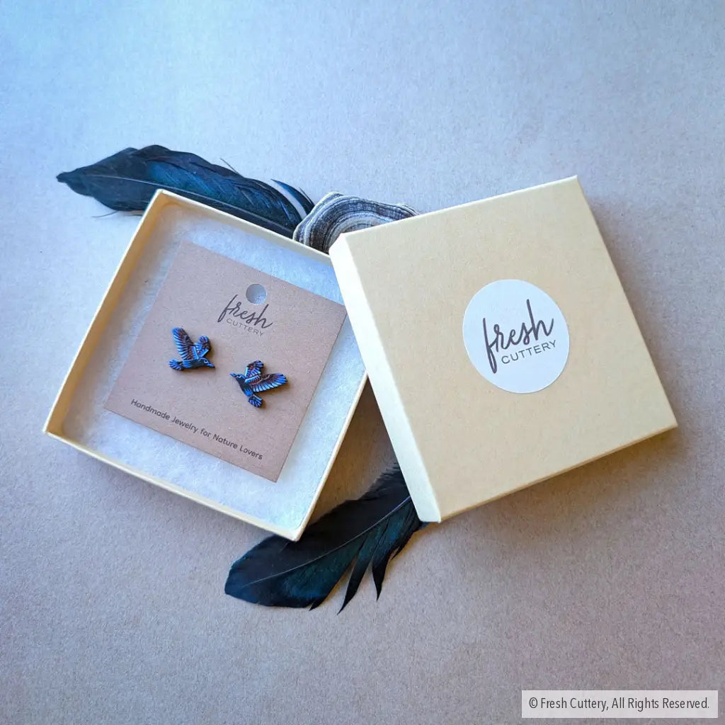 Flying Raven Studs - Studs