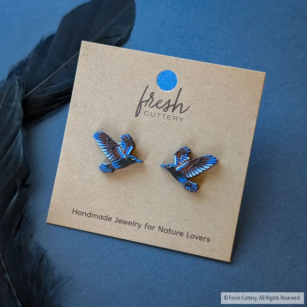 Flying Raven Studs - Studs
