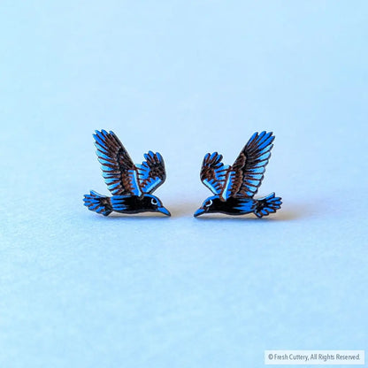 Flying Raven Studs - Studs
