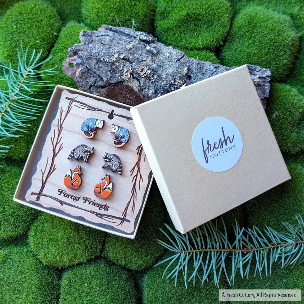 Forest Friends Build-Your-Own Stud Set Studs