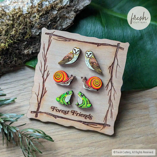 Forest Friends Stud Set Studs