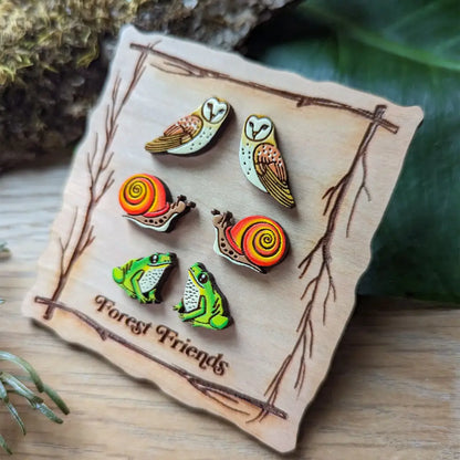 Forest Friends Stud Set Studs
