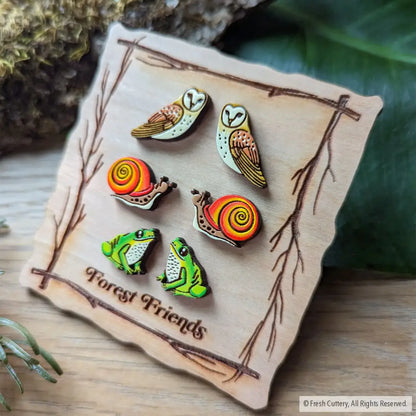 Forest Friends Stud Set Studs