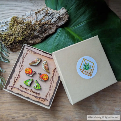 Forest Friends Stud Set Studs