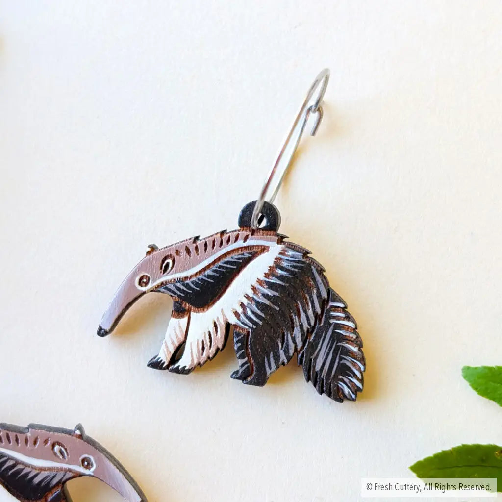 Giant Anteater Earrings Dangle and Drop Earrings