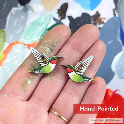 Hummingbird Earrings - Dangle and Drop Earrings