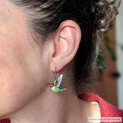 Hummingbird Earrings Dangle And Drop