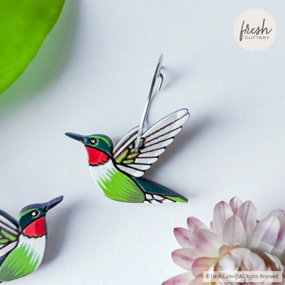 Hummingbird Earrings Dangle And Drop