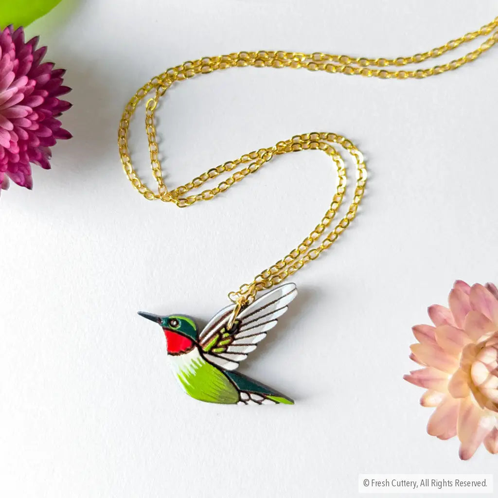 Hummingbird Necklace Necklaces