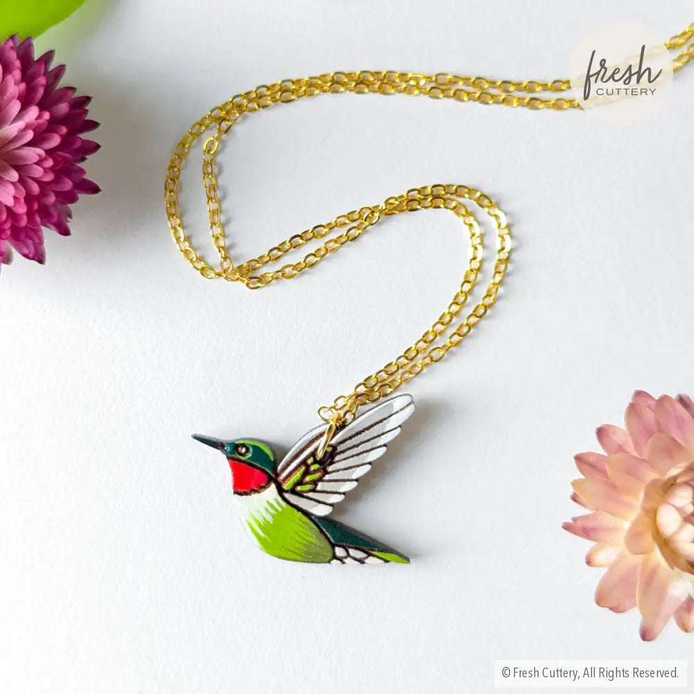 Hummingbird Necklace Necklaces