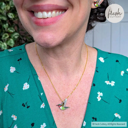 Hummingbird Necklace Necklaces