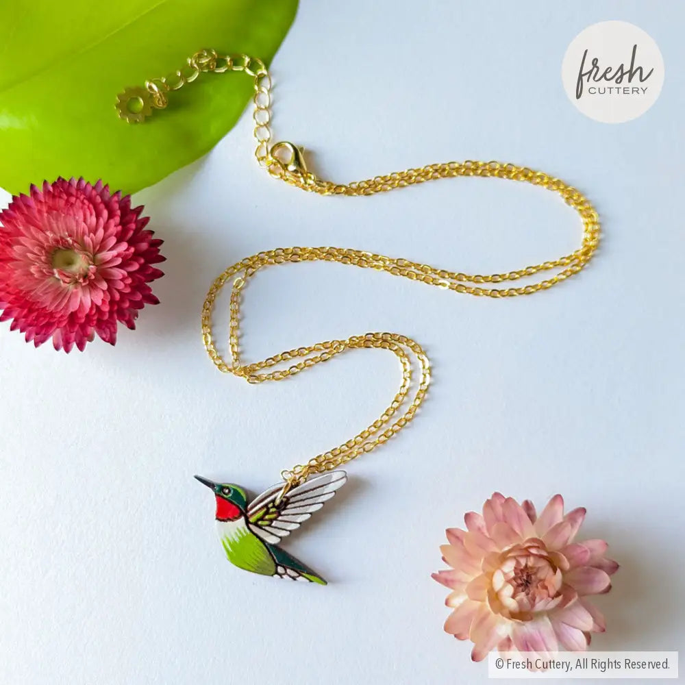 Hummingbird Necklace Necklaces