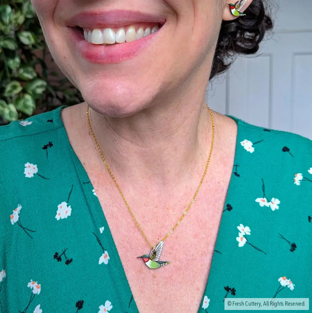 Hummingbird Necklace Necklaces