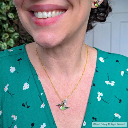 Hummingbird Necklace Necklaces