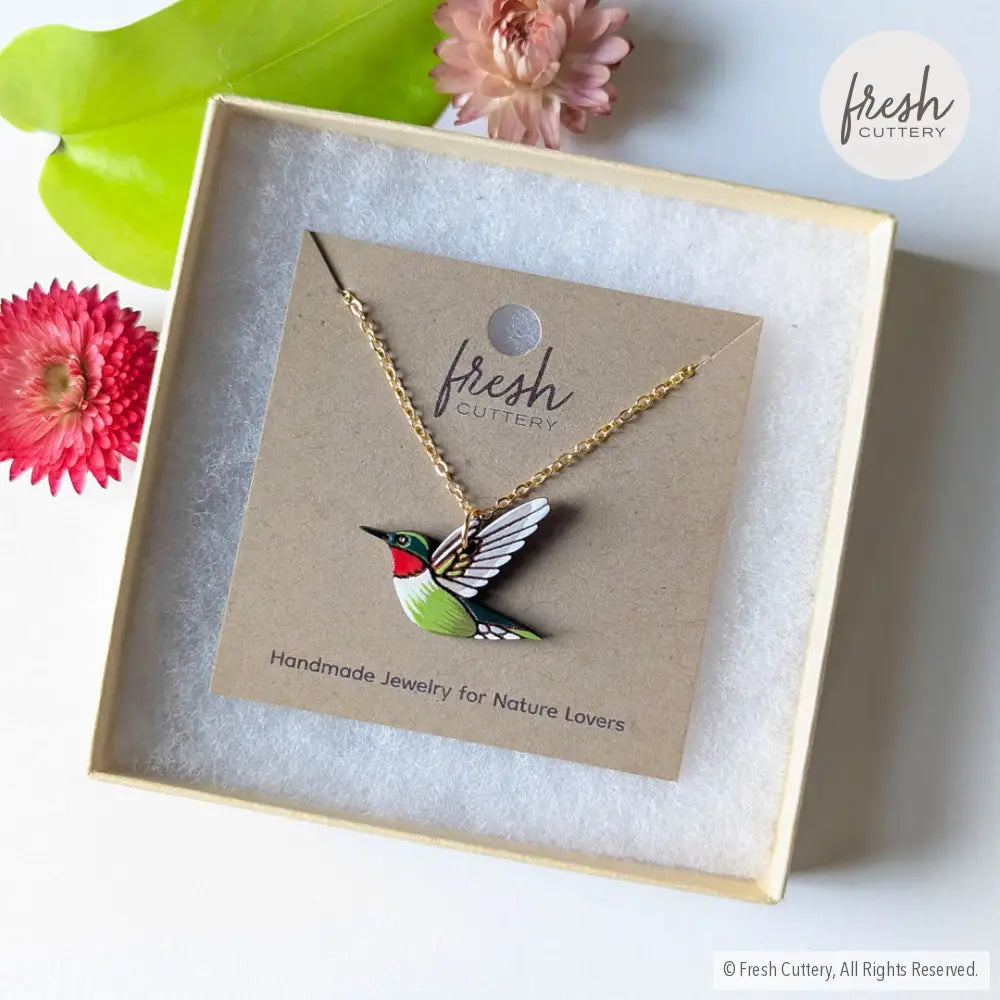 Hummingbird Necklace Necklaces