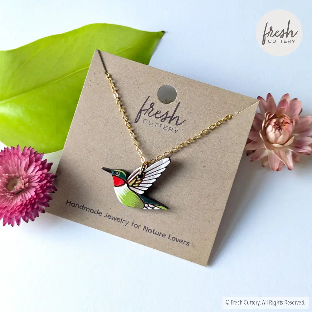 Hummingbird Necklace Necklaces