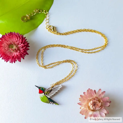 Hummingbird Necklace Necklaces