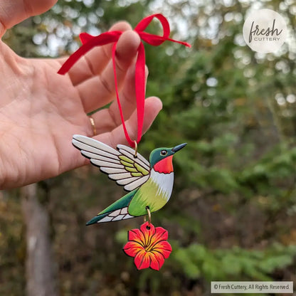 Hummingbird Ornament Ornaments