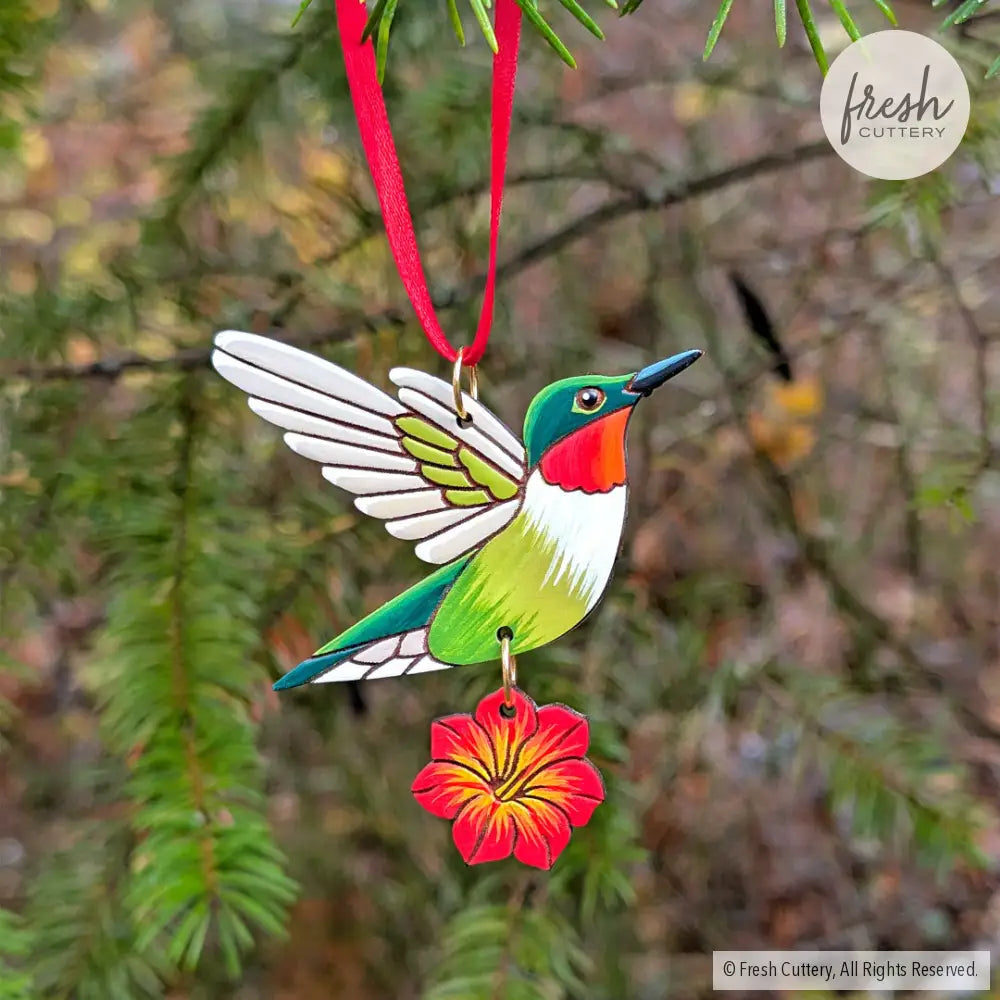 Hummingbird Ornament Ornaments
