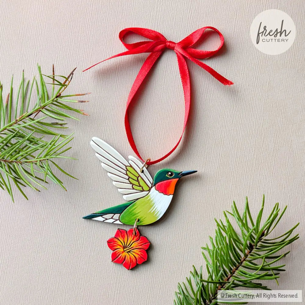 Hummingbird Ornament Ornaments