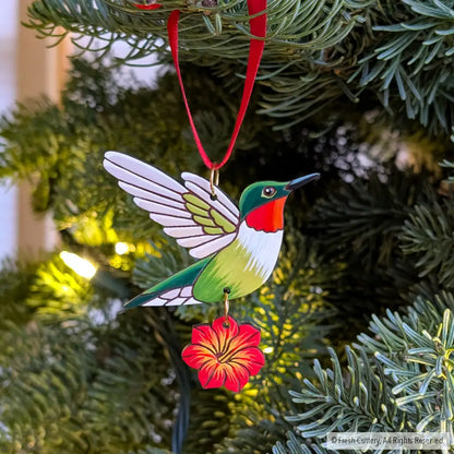 Hummingbird Ornament Ornaments