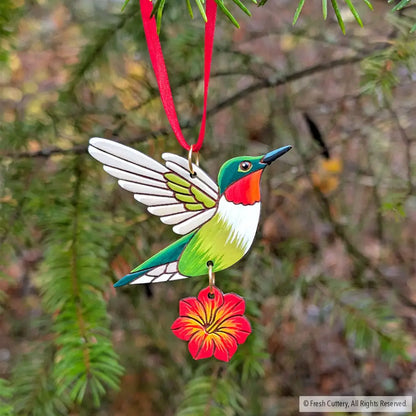 Hummingbird Ornament Ornaments