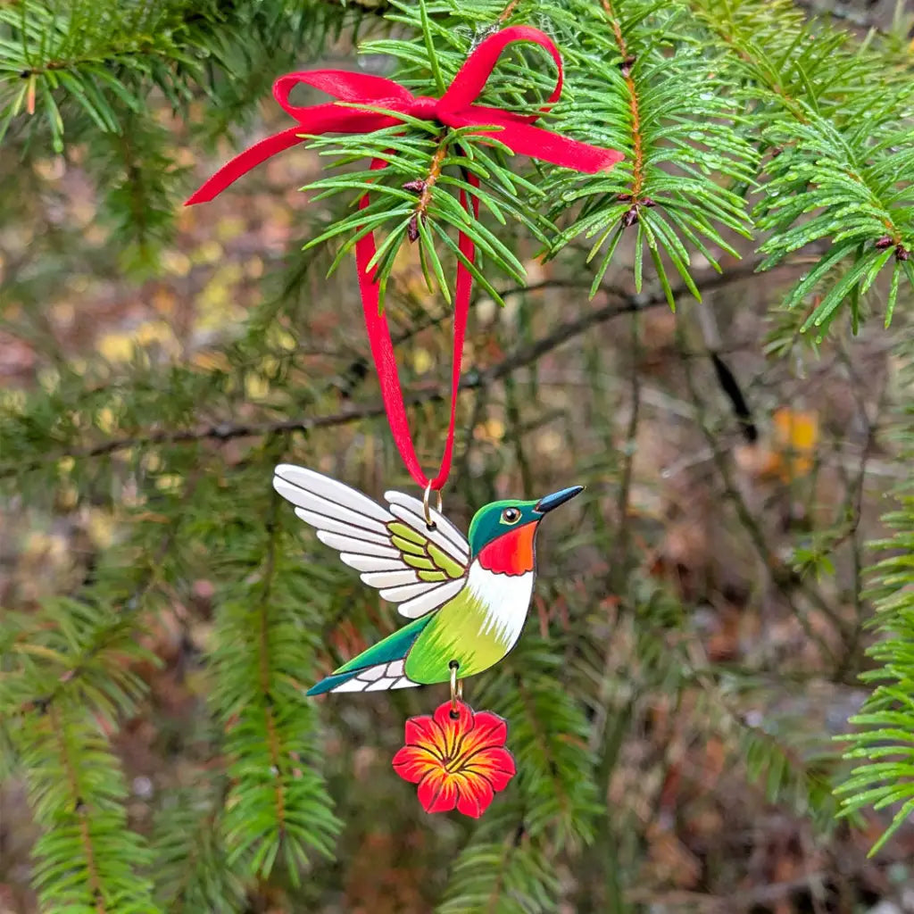 Hummingbird Ornament Ornaments