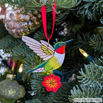 Hummingbird Ornament Ornaments