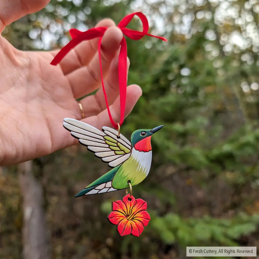 Hummingbird Ornament Ornaments