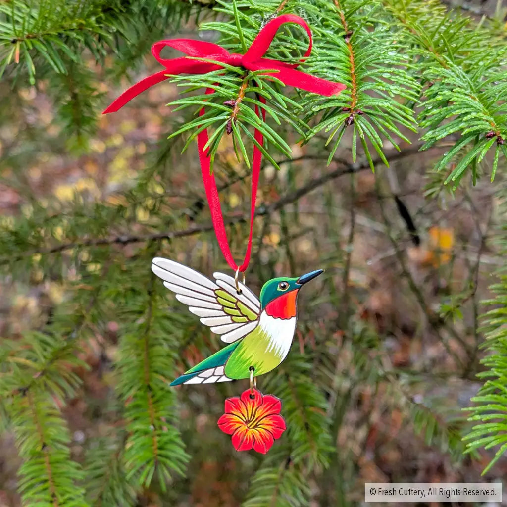 Hummingbird Ornament Ornaments
