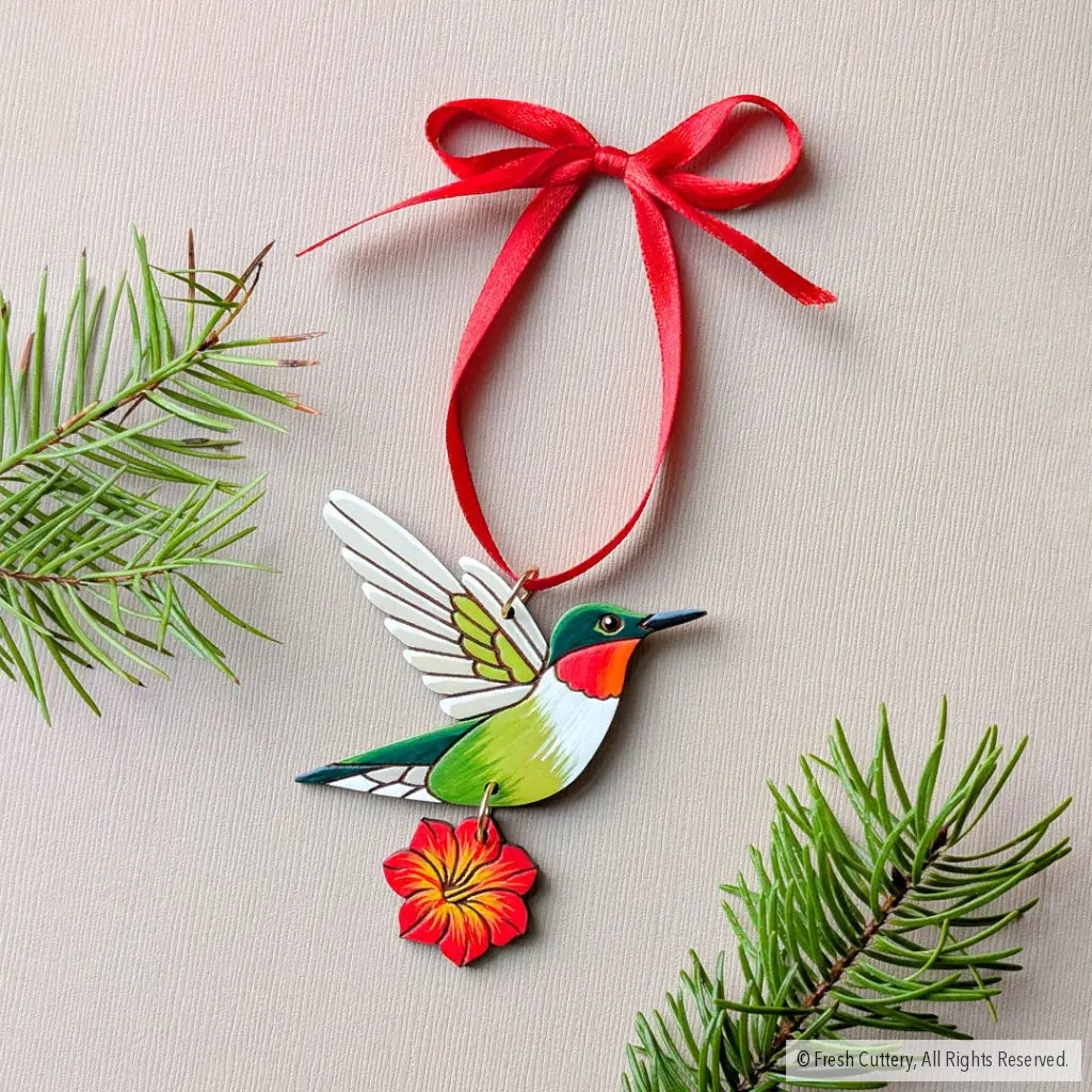 Hummingbird Ornament Ornaments