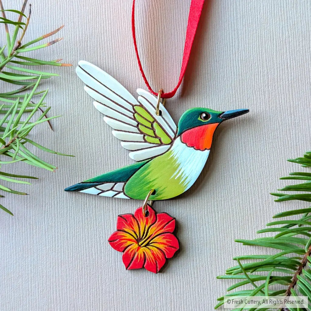 Hummingbird Ornament Ornaments