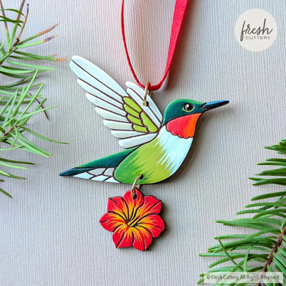 Hummingbird Ornament Ornaments