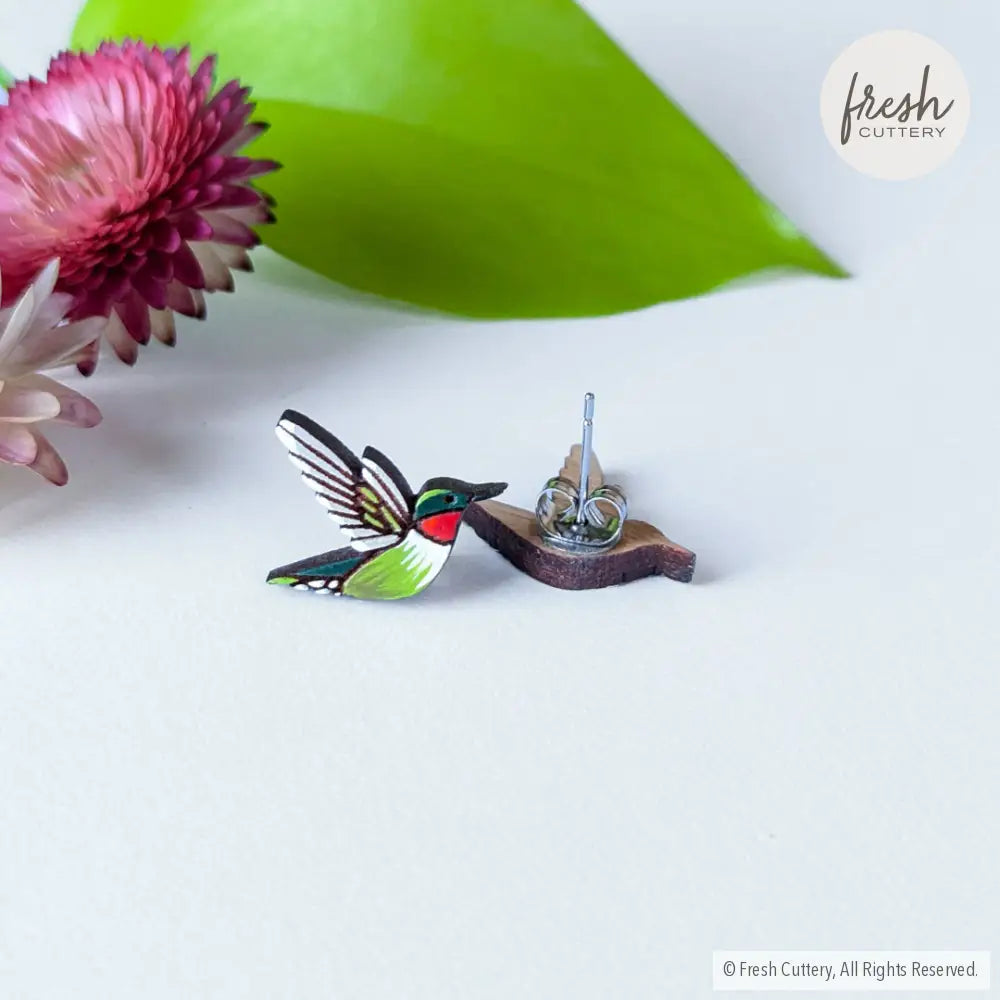 Hummingbird Studs