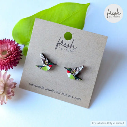 Hummingbird Studs