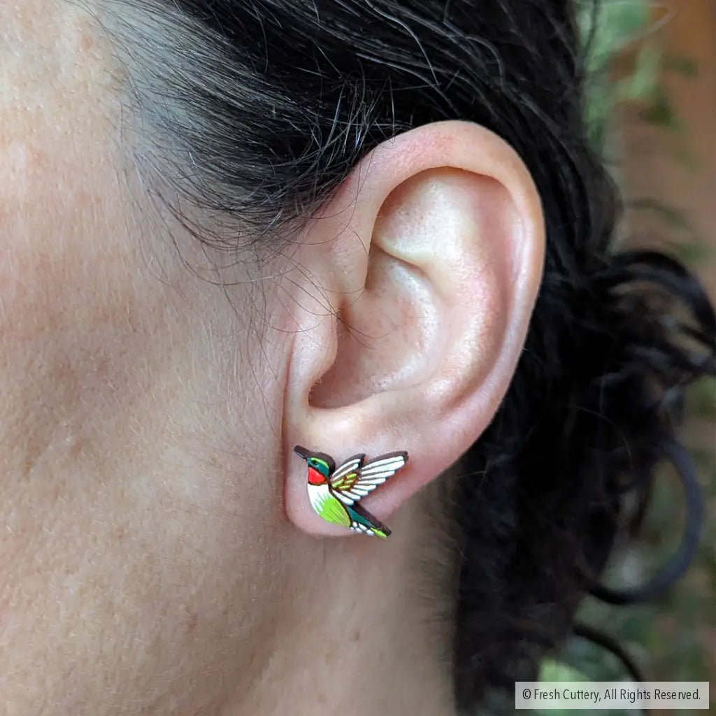 Hummingbird Studs