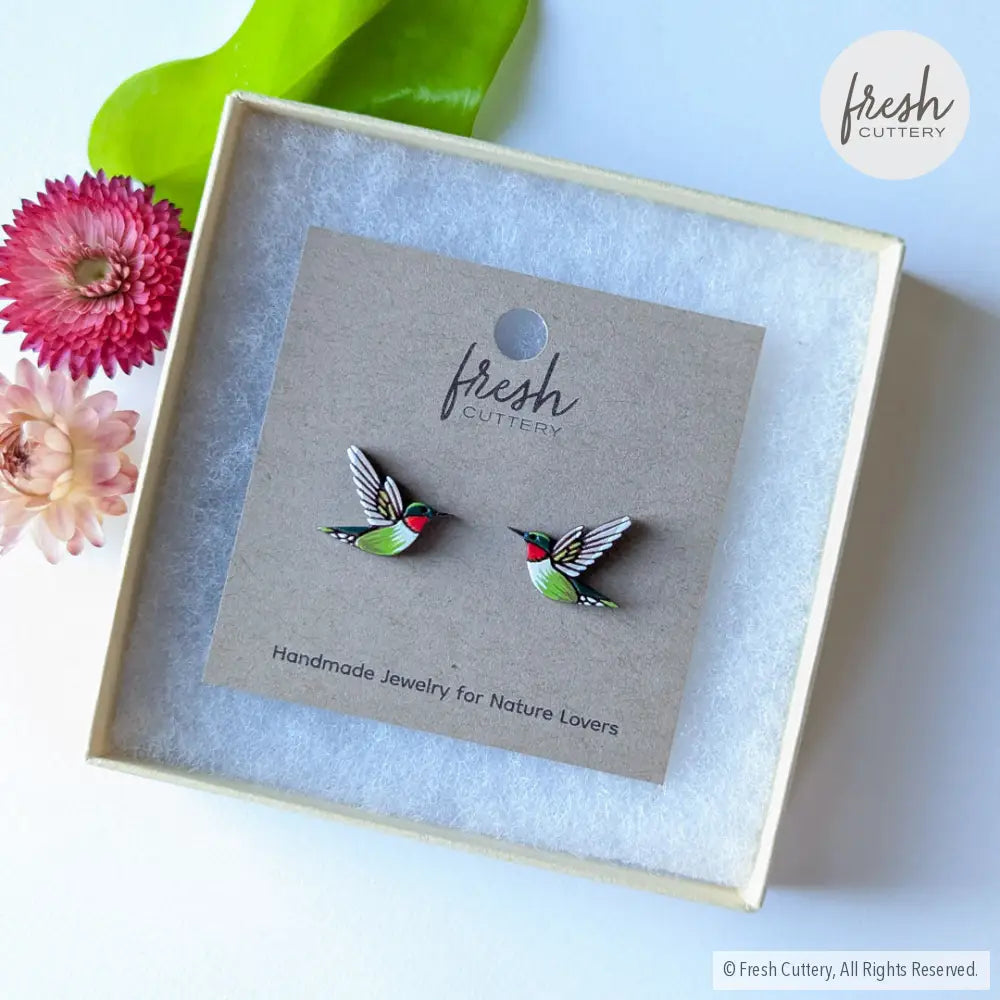 Hummingbird Studs