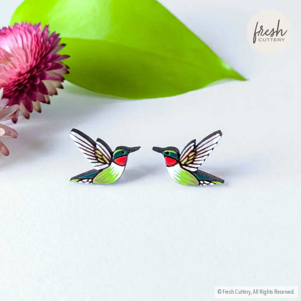 Hummingbird Studs