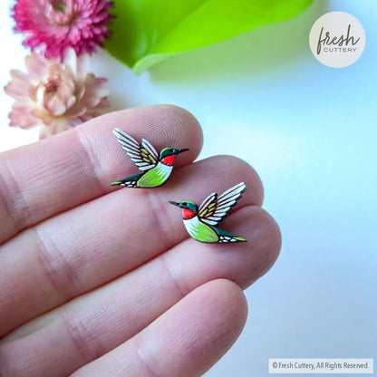 Hummingbird Studs