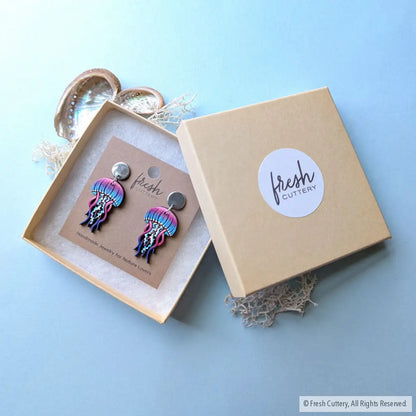 Jellyfish Earrings - Dangle and Drop Earrings