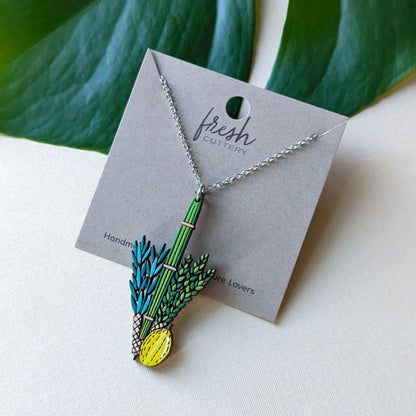 Jewish Lulav And Etrog Necklace Necklaces