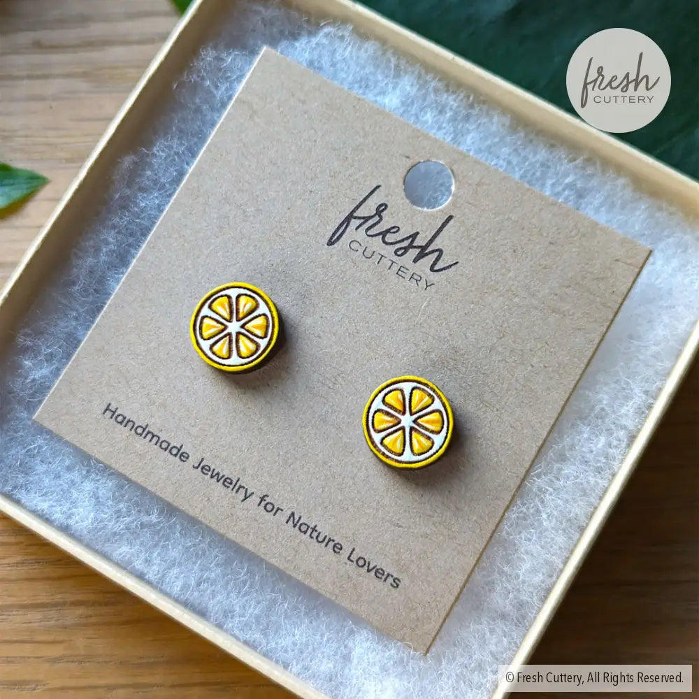 Lemon Slice Studs