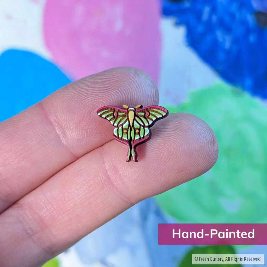 Luna Moth Studs - Studs