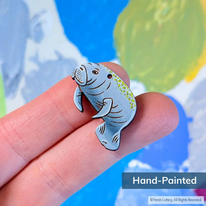Manatee Earrings - Dangle and Drop Earrings