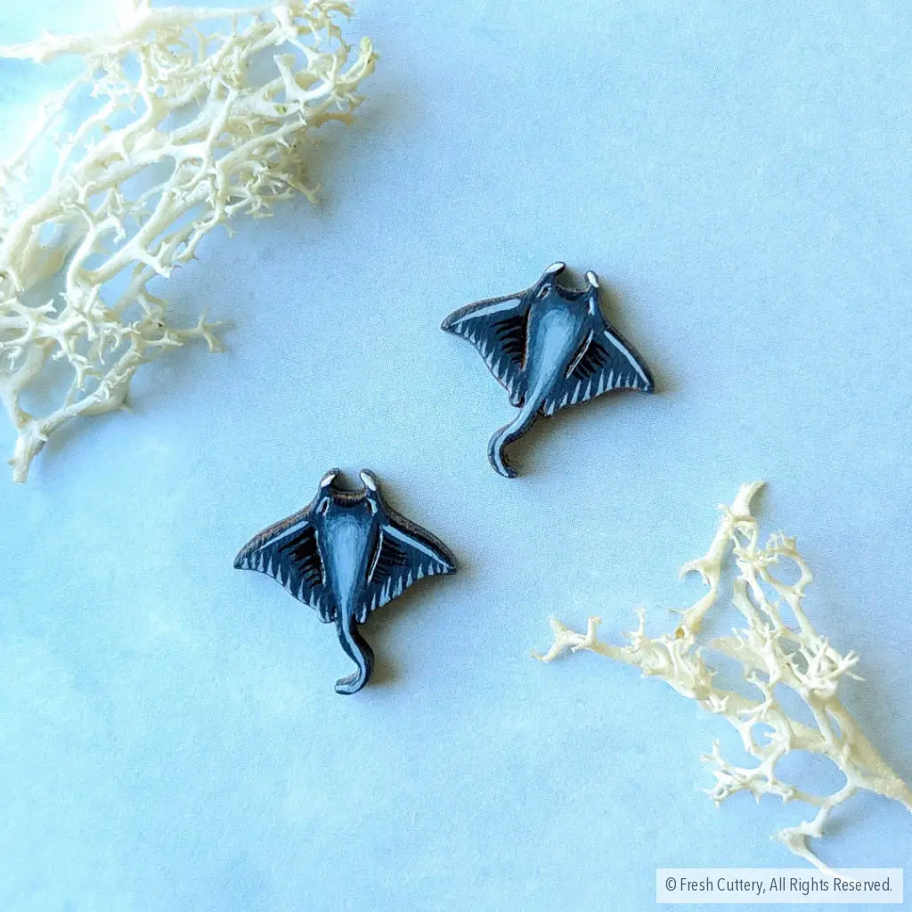 Manta Ray Studs - Studs